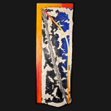 Apollo's Whip, 2013 Acrylic on Canvas, 78 1/2 x 27 3/4 x 2 inches
