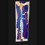 Blue Equilibrium, 2014 - 2015, 
67 x 23 inches, Acrylic on Canvas
