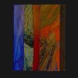 # 15 ‘Montrose Suite' 14 x 11 inches, Acrylic Canvas Collage