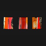 TRIPTYCH FOUR 2011, 3 x 15 x 11, A/C

